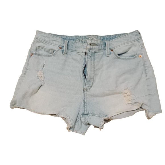 Women's Universal Thread Jean Shorts, Distressed Look, Size 10 - Picture 1 of 8